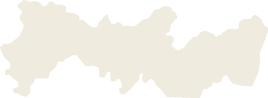Mapa de Pernambuco com cidades onde a Boreyart realizou projetos